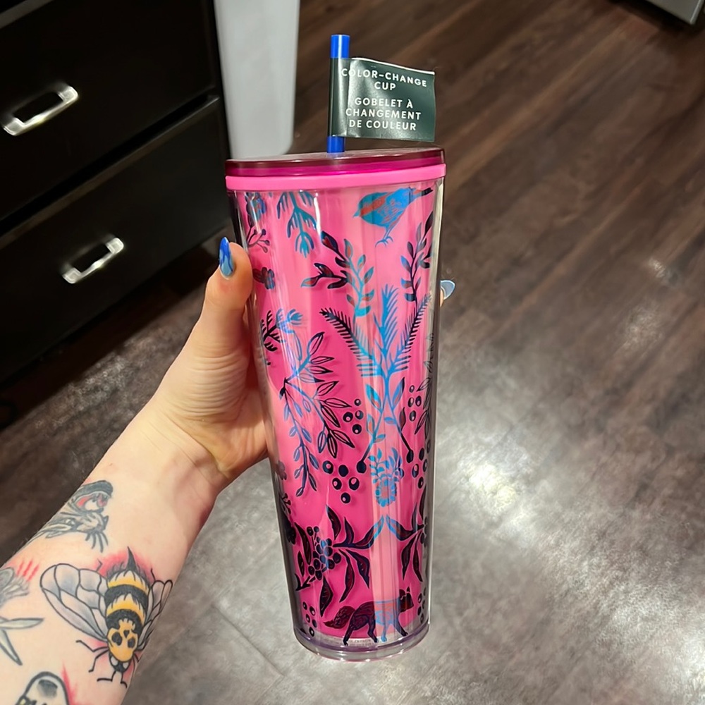 Limited winter release color changing Starbucks cup